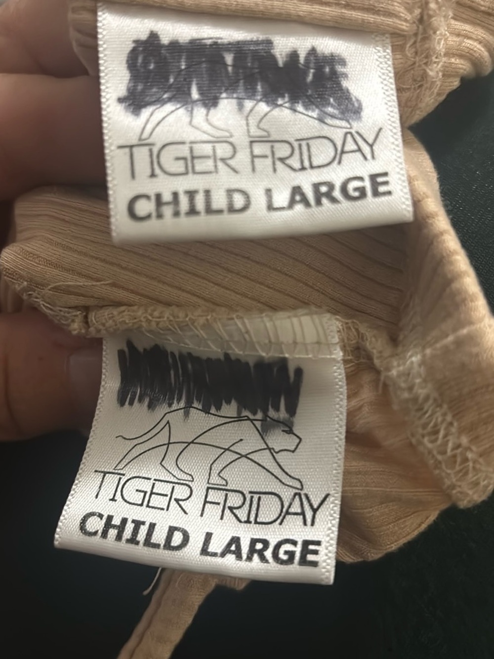 Tiger Friday Ribbed Set - Picture 3 of 3